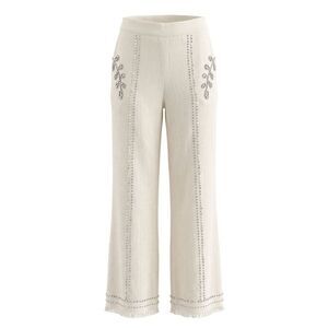 Trussardi Jeans White Cotton Women's Women's Pants
